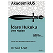 AkademikUS dare Hukuku Ders Notlar Dr. Yusuf lhan