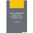 Gncel Akademik Aratrmalar mer Krsad Tfeki Hiperlink Yaynlar