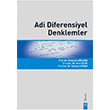 Adi Diferensiyel Denklemler Dora Basm Yayn