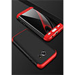 AYS Samsung S7 Edge BlackRed  Sert Kapak Zore
