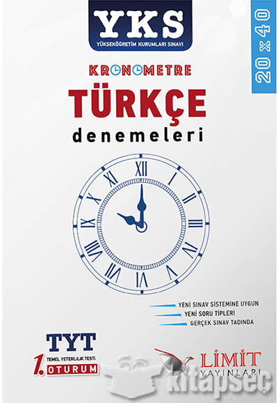 Limit YayÄ±nlarÄ± Kronometre TYT TÃ¼rkÃ§e Denemesi 20li ile ilgili gÃ¶rsel sonucu