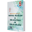 5. Sınıf Sosyal Bilgiler ve Din Kültürü Ahlak Bilgisi Öğretici Kazanım Denemeleri Süreç Yayın Dağıtım
