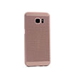 Delikli Samsung S7 Edge Gold Rubber Kapak Zore