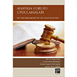 Anayasa Hukuku Uygulamalar Gazi Kitabevi