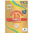 TYT Trke Tamam zml 15 Deneme PRF Yaynlar