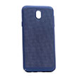 Delikli Samsung J330 Dark Blue Rubber Kapak Zore