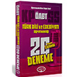 2019 ABT Trk Dili ve Edebiyat retmenlii Tamam zml 20 Deneme Yediiklim Yaynlar