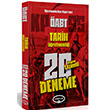 2019 ABT Tarih retmenlii Tamam zml 20 Deneme Yediiklim Yaynlar