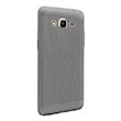 Delikli Samsung J7 Core Dark Grey Rubber Kapak Zore