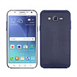 Delikli Samsung J7 Core Dark Blue Rubber Kapak Zore