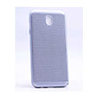 Delikli Samsung J730 Silver Rubber Kapak Zore