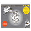 KPSS A Ceza Hukuku 1 Ders Notlar (Genel Hkmler) Sava Yaynlar