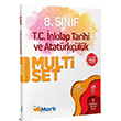 8. Snf T.C. nklap Tarihi ve Atatrklk Koparmal Multi Set Mart Okul Yaynlar
