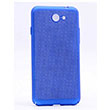 Delikli General Mobile 6 Blue Rubber Kapak Zore