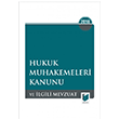 Hukuk Muhakemeleri Kanunu ve lgili Mevzuat Adalet Yaynevi