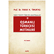 Osmanl Trkesi Metinleri Alfa Yaynlar