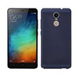 Delikli Xiaomi Redmi 4X Dark Blue Rubber Kapak Zore