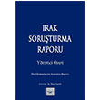 Irak Soruturma Raporu yidn Yaynlar