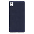 Delikli Sony Xperia XA1 Dark Blue Rubber Kapak Zore
