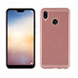 Delikli Huawei P20 Lte Rose Gold Rubber Kapak Zore