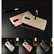 Aynal LG Bumper G4 Stylus Silver Sert Kapak Zore