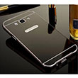 Aynal Samsung Bumper J2 Black Sert Kapak Zore