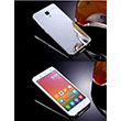 Aynal Bumper Xiaomi Mi 4 Silver Sert Kapak Zore