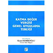 Katma Deer Vergisi Genel Uygulama Teblii Gazi Kitabevi