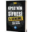 2019 KPSS nin ifresi Genel Yetenek Genel Kltr 5 Deneme KR Akademi