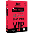 2019 ABT Deiim Serisi VIP Okul ncesi retmenlii Tamam zml 41 Deneme Yarg Yaynlar