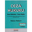 Ceza Hukuku Genel Hkmler Astana Yaynlar