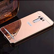Aynal Bumper Asus Zenfone 3 ZE552KL Rose Gold Sert Kapak Zore