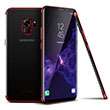 Gltter Samsung A8 2018 Red Silikon Kapak Zore