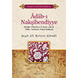 Adab Nakibendiyye eyh Ali Behet Efendi Hacegan Yaynlar
