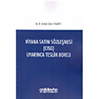 Viyana Satm Szlemesi (CISG) Uyarnca Teslim Borcu On ki Levha Yaynlar