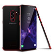 Glitter Samsung J8 Red Silikon Kapak Zore