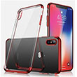 Glitter Iphone XS Max 6.5 Red Silikon Kapak Zore