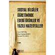Sosyal Bilgiler retiminde Edebi rnler ve Yazl Materyaller Pegem Yaynlar