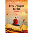 Bitti Dediim Yerden Hercai Ayegl Banu ahin Cinius Yaynlar