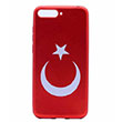 Trk Bayra Huawei Y7 2018 Red Silikon Kapak Zore