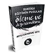 2019 Eitimin Pusulas lme ve Deerlendirme Tamam zml 40 l Deneme Seti Doru Tercih Yaynlar