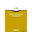 Ceza Hukukunda nemsizlik Salih zkan On ki Levha Yaynlar