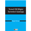 Temel Dil Bilgisi Terimleri Szl Pegem Yaynlar