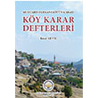 Ky Karar Defterleri Tiav Vakf