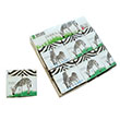 Taros Vintage Label Zebra ekilli Silgi