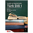 Kuram ve Uygulamada Trk Dili I Pegem Yaynlar