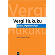 Lisans renimi iin Vergi Hukuku Dora Basm Yayn