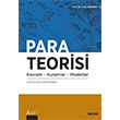 Para Teorisi Fuat Sekmen Sekin Yaynclk