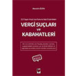 213 Sayl Vergi Usul Kanununda Dzenlenen Vergi Sular ve Kabahatleri Mustafa zen Adalet Yaynevi