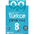 8. Snf Trke Yaprak Test Nitelik Yaynlar